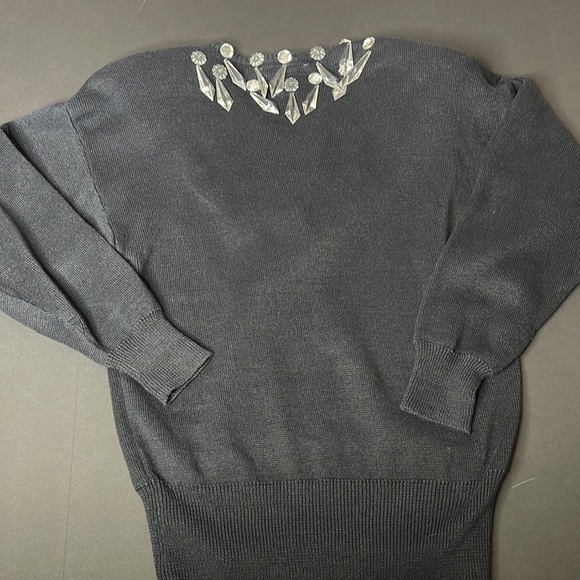 Bonnie Boerer Crystal Chandelier Sweater - Picture 12 of 13